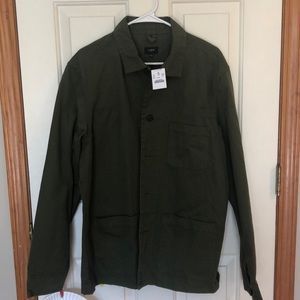 NWT JCrew jacket - army green size Large